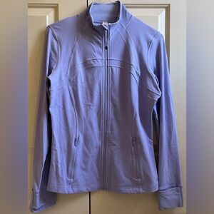 🍒LULULEMON sz 12 DEFINE Jacket LILAC SMOKE Lavender Purple Full-Length ~ LUON!!